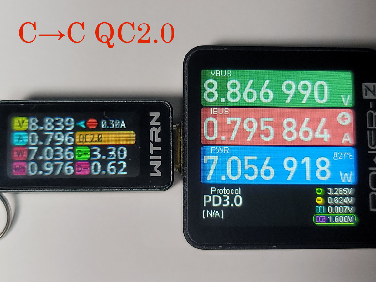 【未使用】WITRN UL007 USB電子負荷 65Wピーク対応 超低リップル 簡易USBテスターWITRN CC1と電子負荷UL004をレビュー - tomoca2のブログ