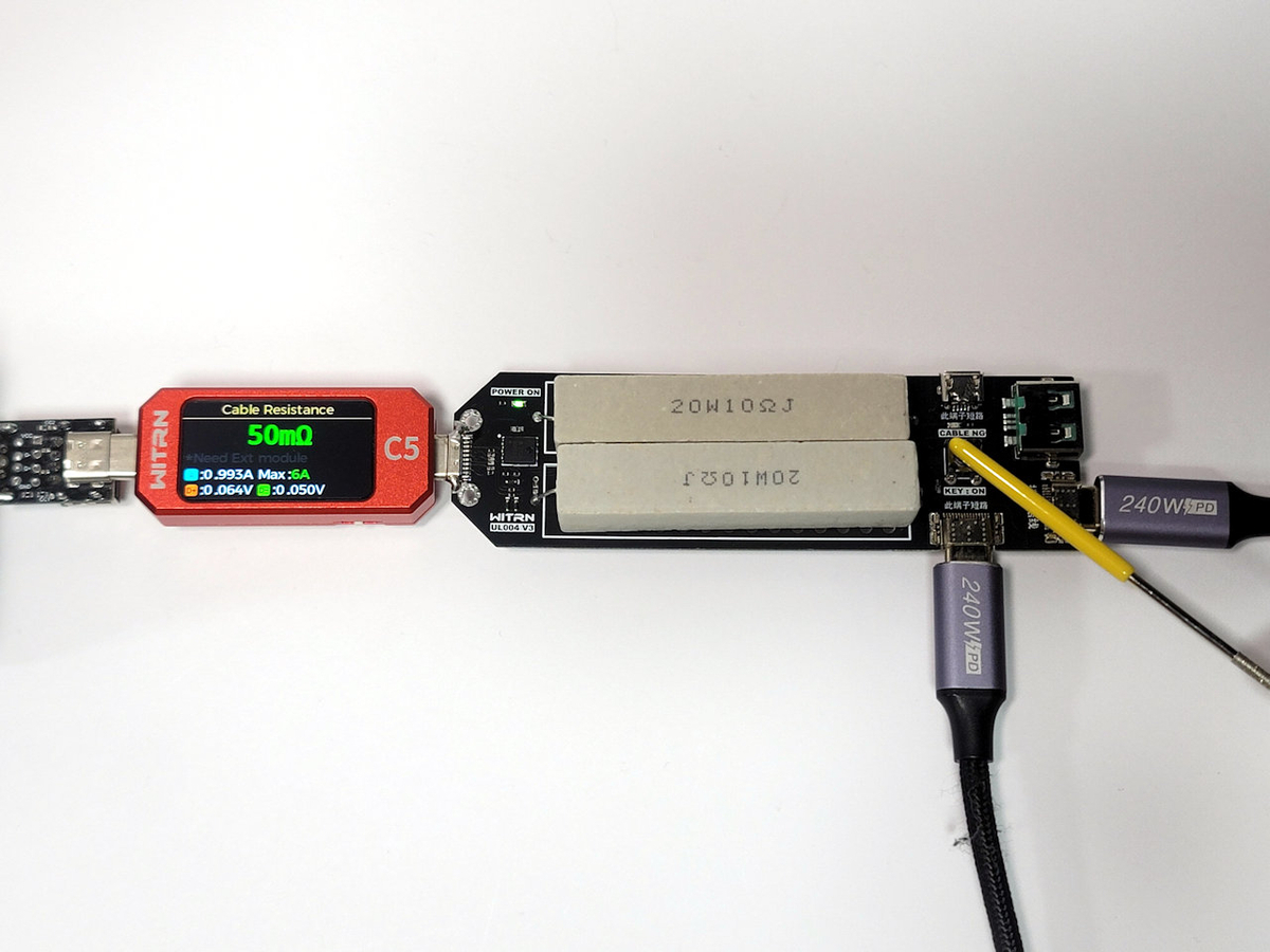 【未使用】WITRN UL007 USB電子負荷 65Wピーク対応 超低リップル 簡易USBテスターWITRN CC1と電子負荷UL004をレビュー - tomoca2のブログ