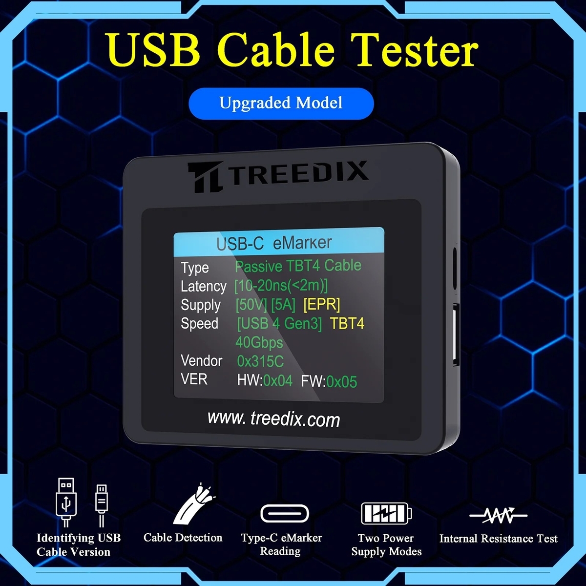 Treedix USBケーブルテスターをレビューする - tomoca2のブログ
