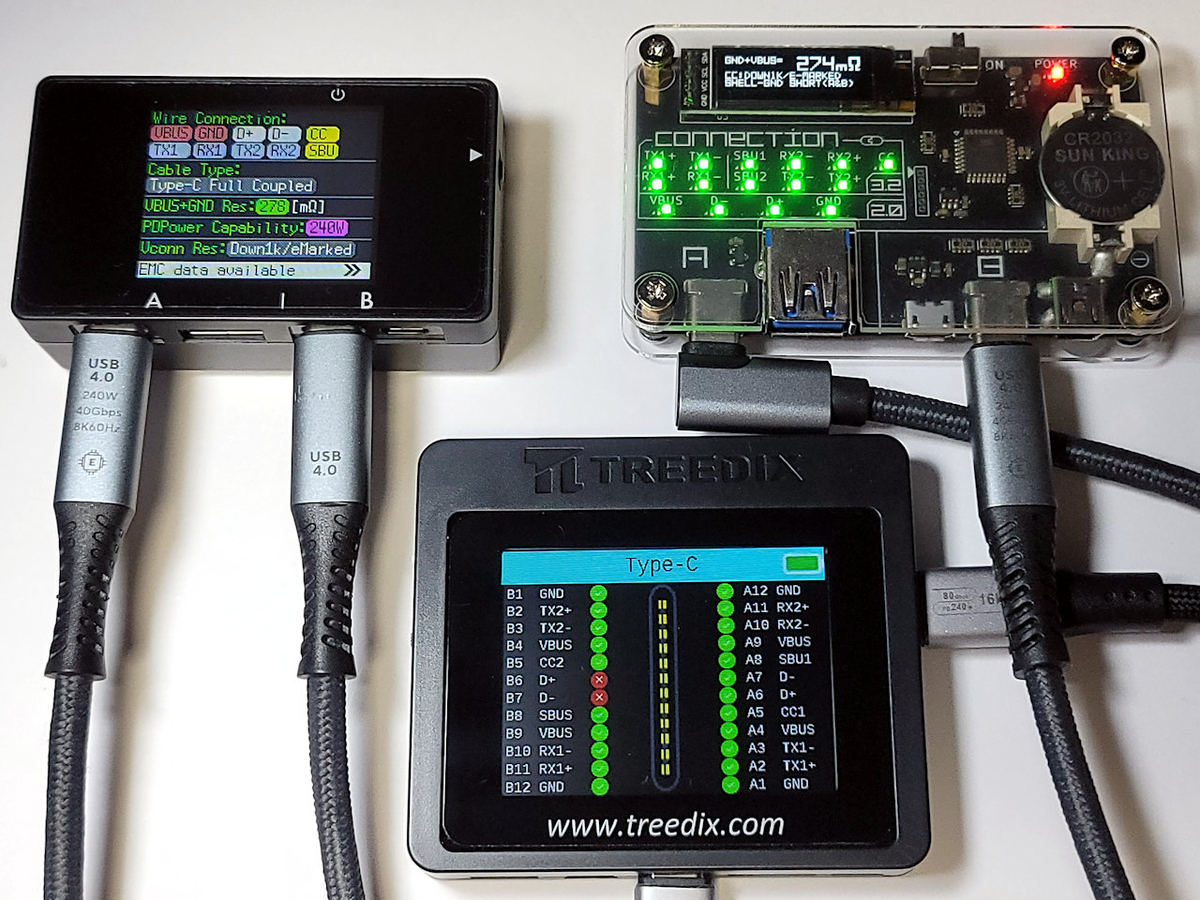 BitTradeOneのUSB CABLE CHECKER 3（UCC3）の完全レビュー
