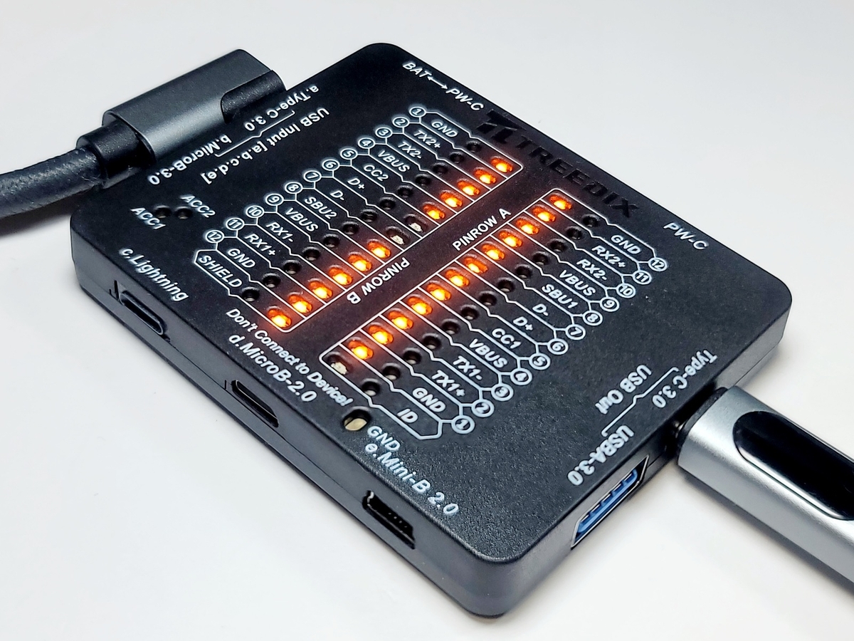 TREEDIX USBケーブルテスター3兄弟 - tomoca2のブログ