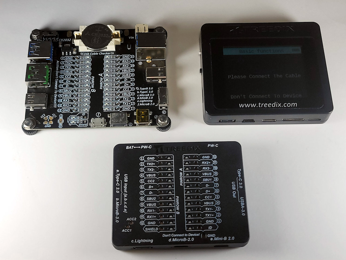 TREEDIX USBケーブルテスター3兄弟 - tomoca2のブログ