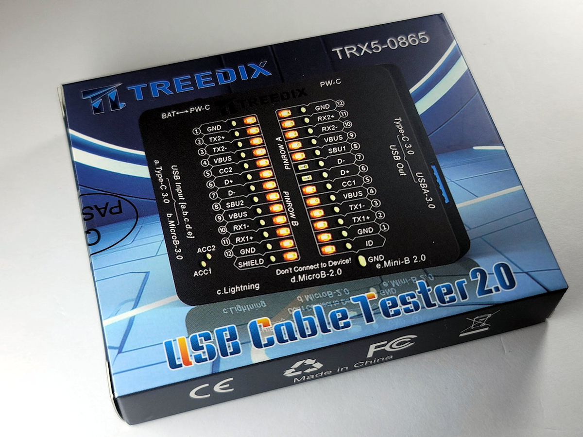 TREEDIX USBケーブルテスター3兄弟 - tomoca2のブログ