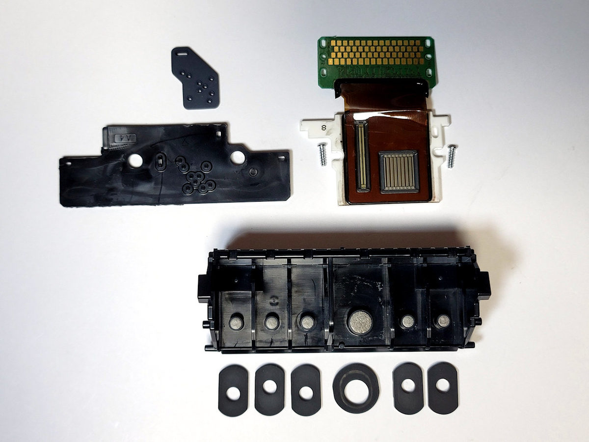 CANON プリントヘッド QY6-0083の内部構造を探る - tomoca2のブログ