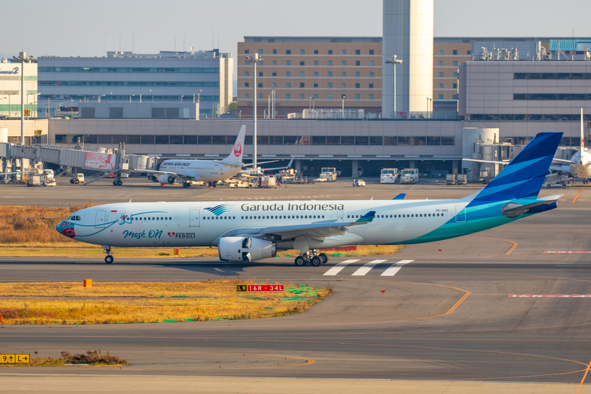 【11/25まで】Phoenix Garuda A330-900 マスク塗装 Garuda Shows Off Shiny New A330neo Mask Livery