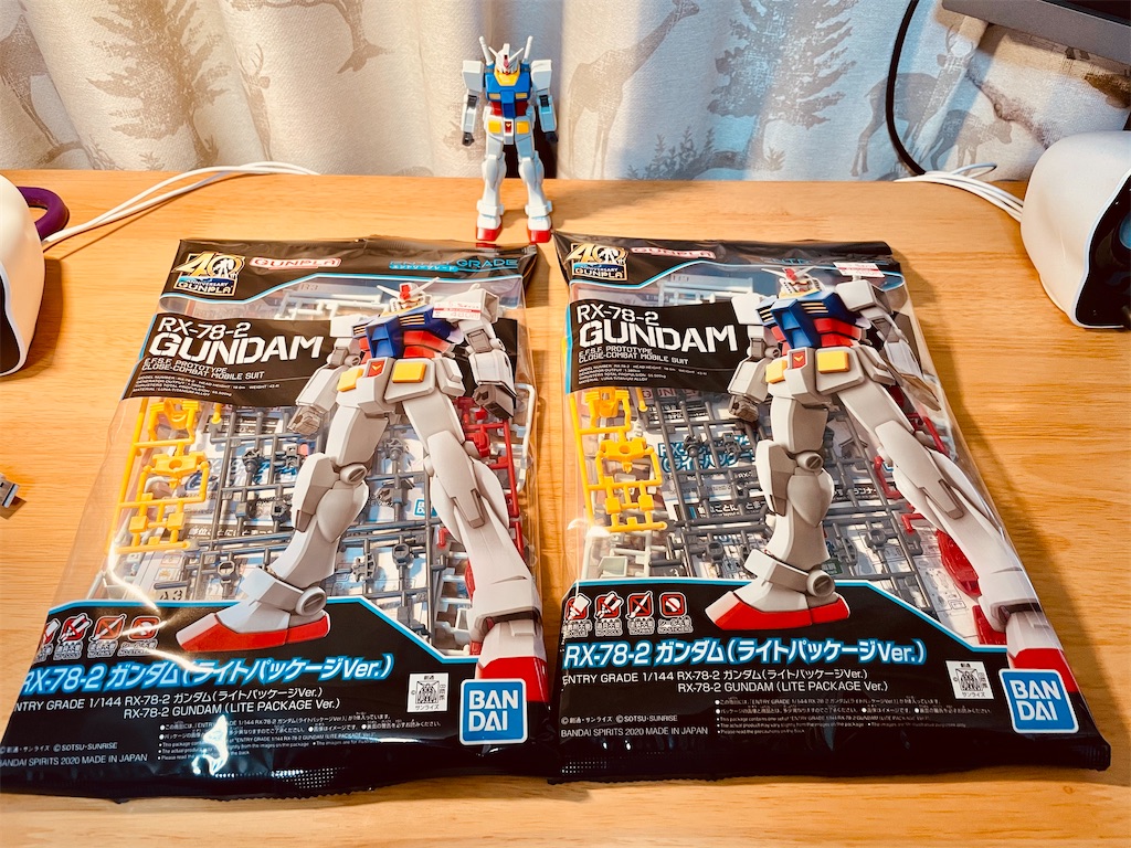 ENTRY GRADE 1/144 RX-78-2 ガンダム（ライトパッケージVer.）追加購入