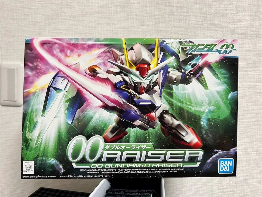 ガンダムカードダス bb戦士 SDワールド 受注生産 ダブルオー