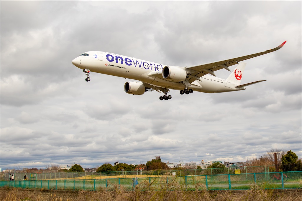 千里川の土手でA350を激写セヨ - 狩猟編纂室