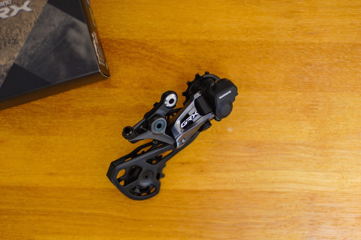 SHIMANO GRX リアディレイラー RIDEA ビッグプーリーカスタム RIDEAビッグプーリー?!」を装着!! - マメとニンジン