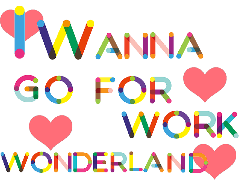 I wanna go for walk Wonderlandタイトル画面