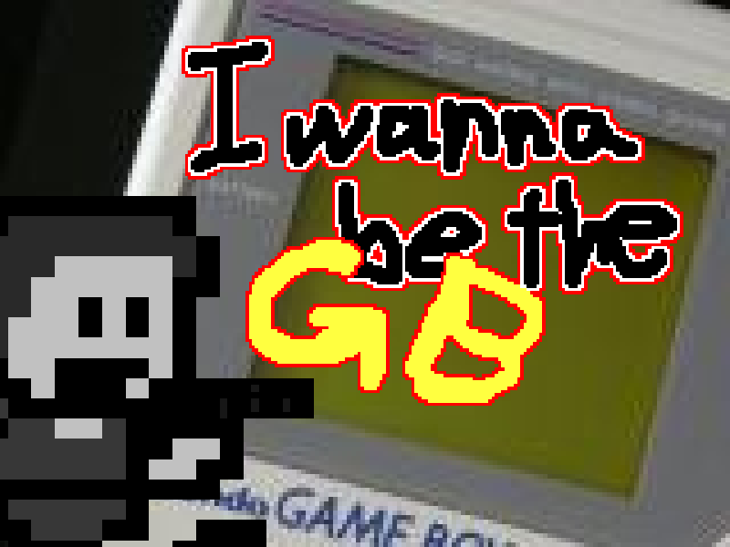 I wanna be the GBタイトル画面