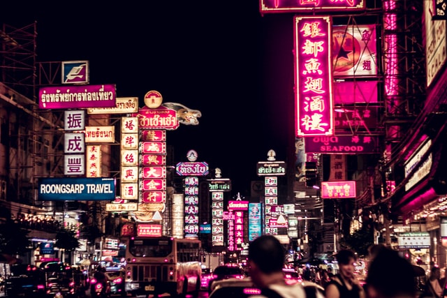 night chinatown
