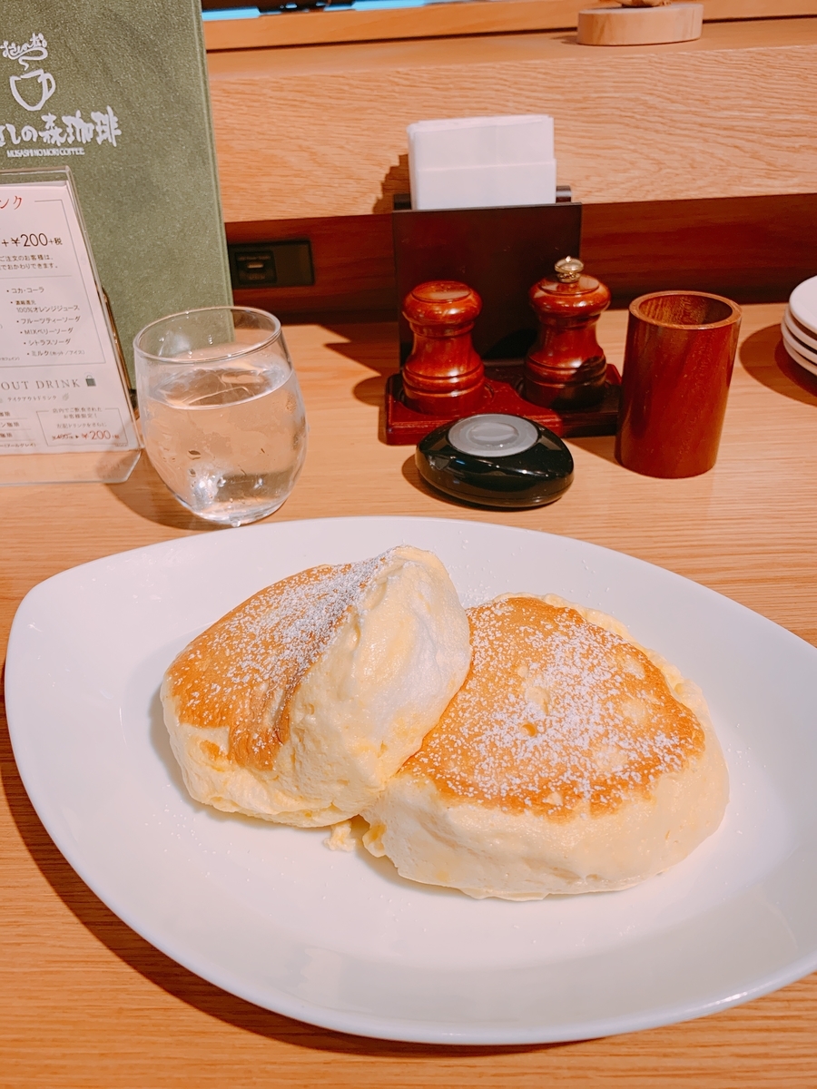 愛知県春日井市 むさしの森珈琲 春日井篠木店 パンケーキ デート 女子会 友人 薬剤師tomorinnwのグルメ くすり