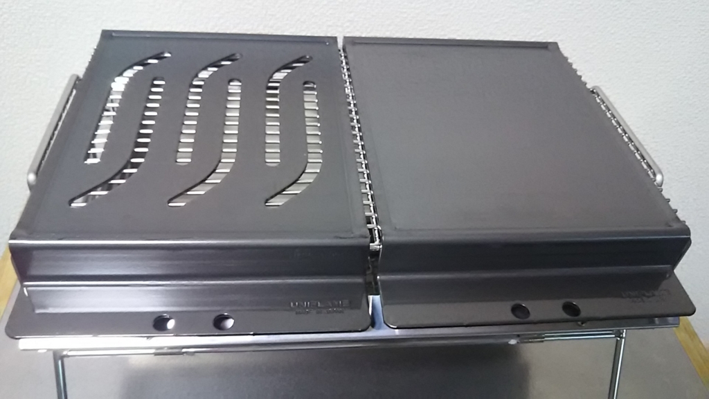 Uniflame ユニセラ鉄板スリット 時々キャンプ Uniflame ユニセラ鉄板スリット 時々キャンプ