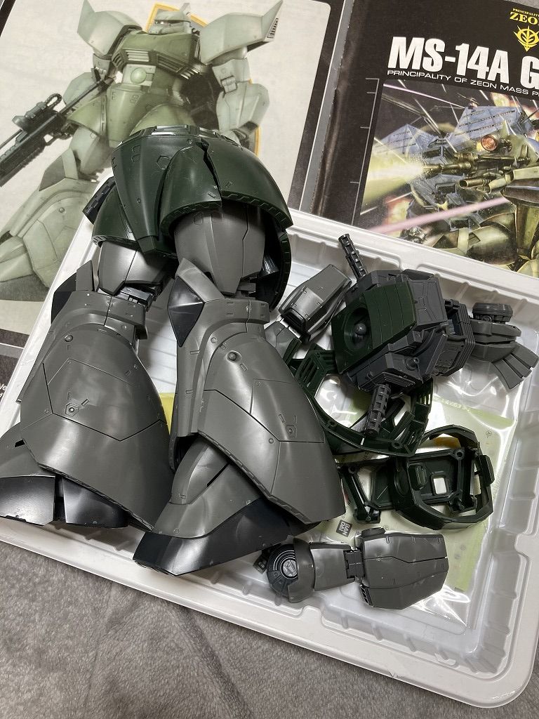 MG 量産型ゲルググ ver2.0 1/100 製作記～その① - トモログ