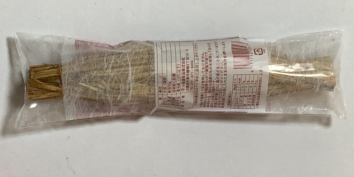 「なにわら納豆」の全体の画像その2、裏側