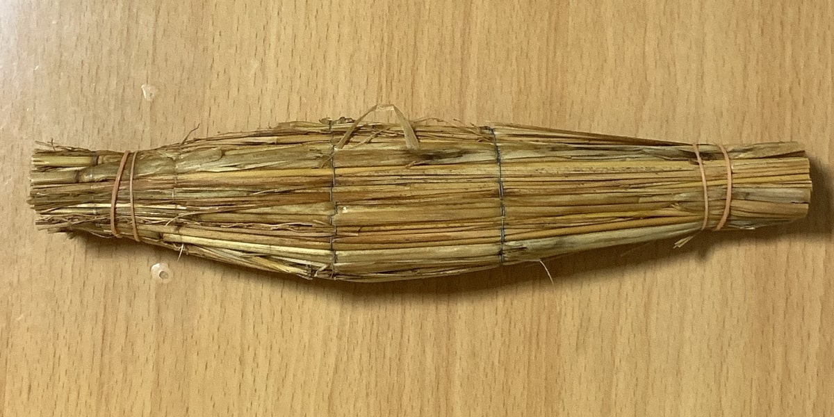 「なにわら納豆」の藁苞の画像
