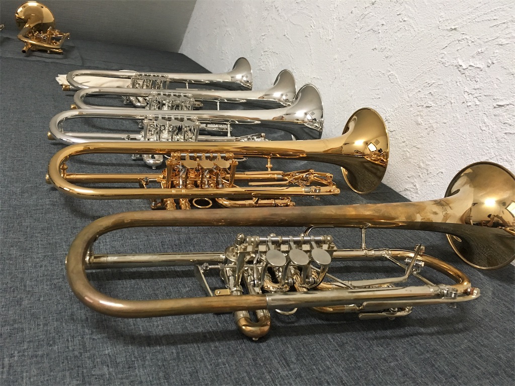【美品】チェルベニー社製ロータリーフリューゲルホルン（CFH-702R） 美品】チェルベニー社製ロータリーフリューゲルホルン（CFH-702R