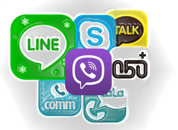 ロシア人が使うメッセージアプリは Viber 世界のメッセージアプリのシェア しべりあげきじょう