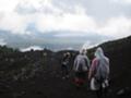 [富士山][旅][山]下山風景（6合目付近）