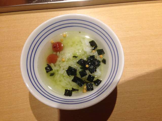 串揚げ食べ放題串家物語の串揚げのお茶漬け