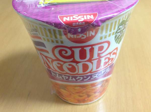 日清カップヌードル「トムヤムクンヌードル」