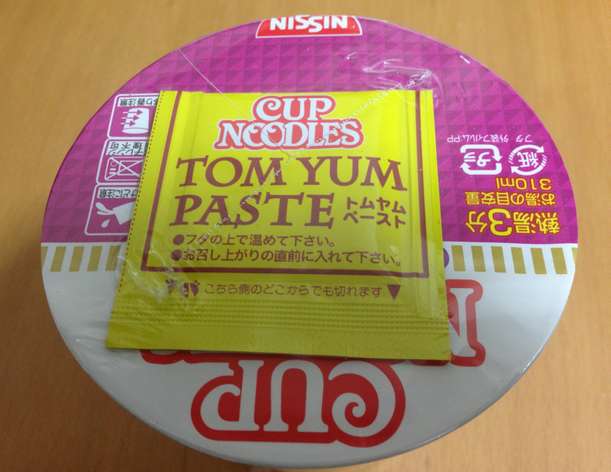 日清カップヌードル「トムヤムクンヌードル」