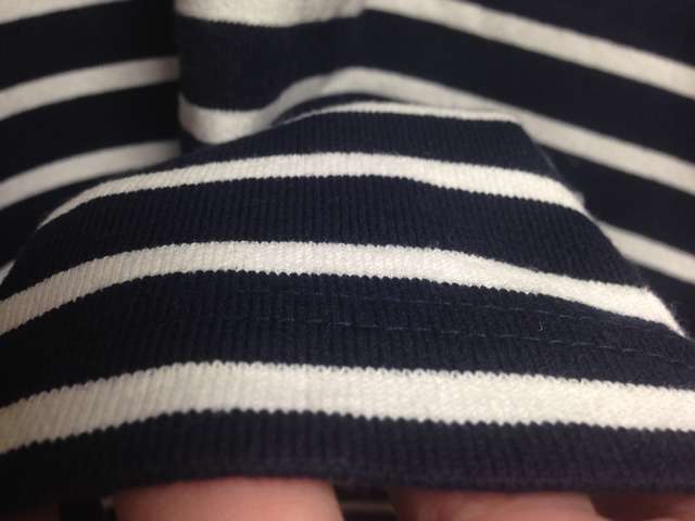 ユニクロのボーダーTシャツ