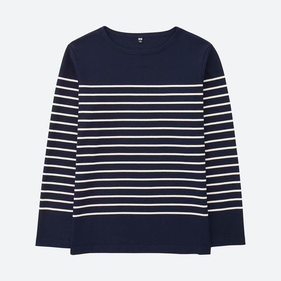 ユニクロのボーダーTシャツ