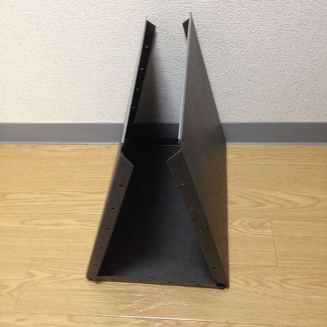 無印良品の収納、硬質パルプボックスを組み立ててみた!