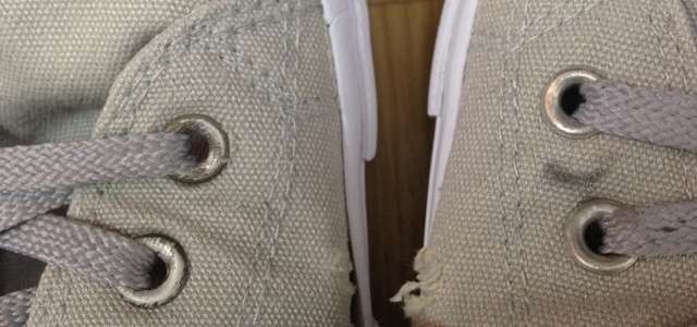 スニーカーを洗ったら黄ばんだので対処法を実践した結果！