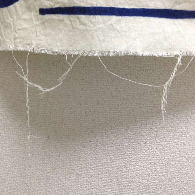 手ぬぐいの水通しのやり方