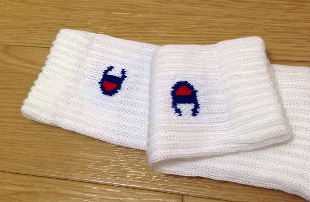 チャンピオンの靴下（白）を3足セット