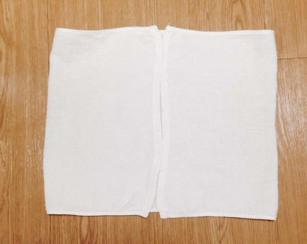 手縫いの雑巾の作りかた