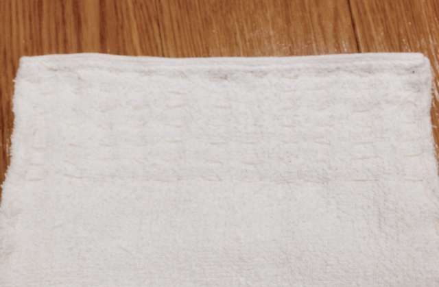手縫いの雑巾の作りかた