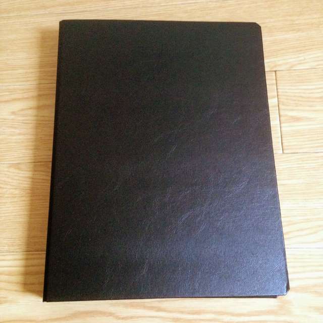 100均のリングファイル