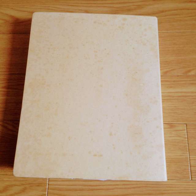 100均のリングファイルを購入！レザー風のハードカバーでシックな見た目！