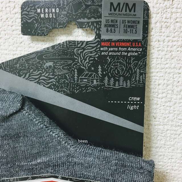 ダーンタフの靴下の購入レビュー<