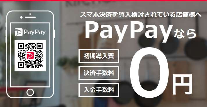 PayPayの３つの支払い方法