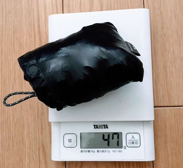 モンベル「EXライトウインドジャケット」の詳細