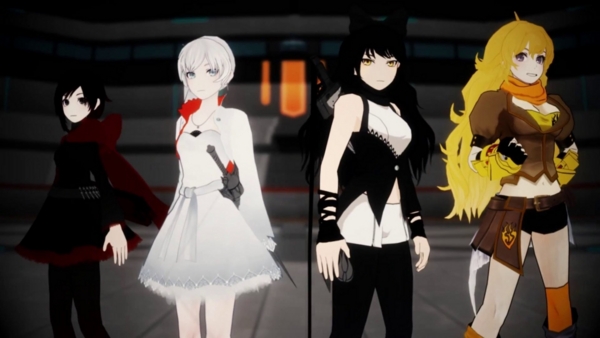 WEBアニメ「RWBY（ルビー）」チームRWBY