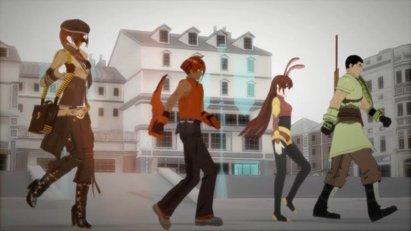 WEBアニメ「RWBY(ルビー)」チームCFVY(カフィー)
