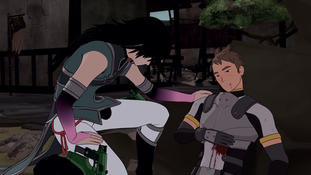アニメ「RWBY(ルビー)Volume 4」より襲われたシオンの村