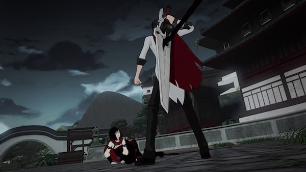 アニメ「RWBY（ルビー）Volume 4」第6話より、ルビー危機一髪