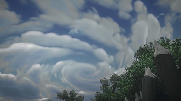 「RWBY（ルビー）Volume 5」第9話 “A Perfect Storm”より、春の乙女の力で嵐が来る