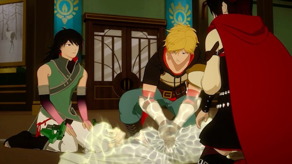 「RWBY(ルビー)Volume 5」第12話より、ジョーンのセンブランス発動