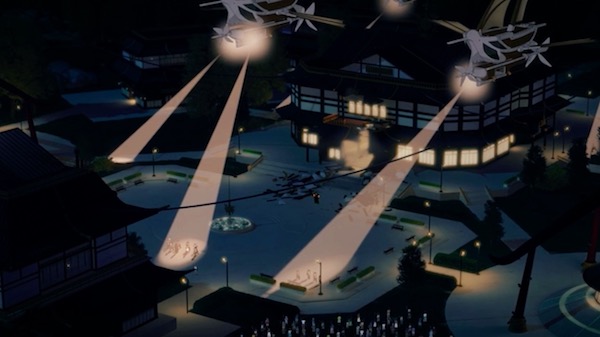 「RWBY(ルビー)Volume 5」第13話より、ヘイヴン・アカデミーに警察が到着