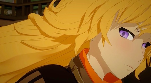 「RWBY(ルビー)Volume 5」第13話より、ヤンの冷ややかな視線