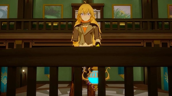 「RWBY（ルビー）Volume 5」第14話より、レリックと地上に戻るヤン