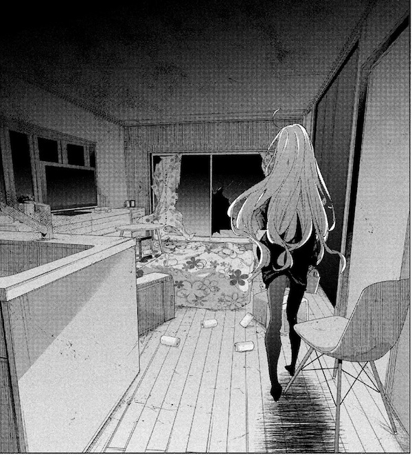 「小さいノゾミと大きなユメ」(浜弓場双)18話より、ユメの部屋に侵入者の跡